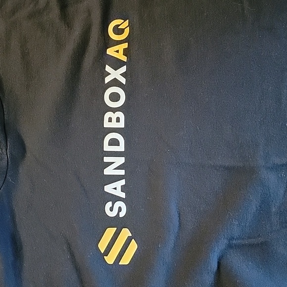 Marine Layer Sunset Pullover Sandbox AQ Hoodie Black Large - Picture 5 of 9